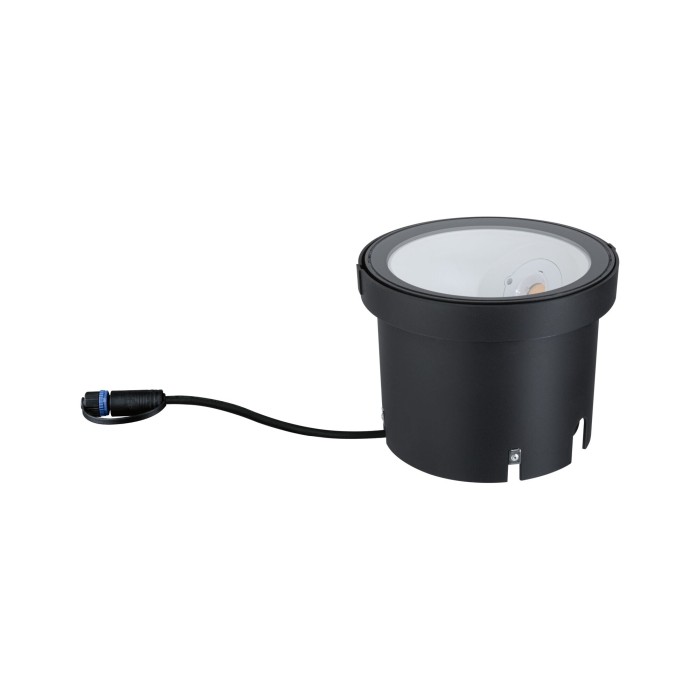 Spot de pardoseală încastrabil Plug & Shine LED Ocos, IP67, 3000K, 6,1W, antracit [2]