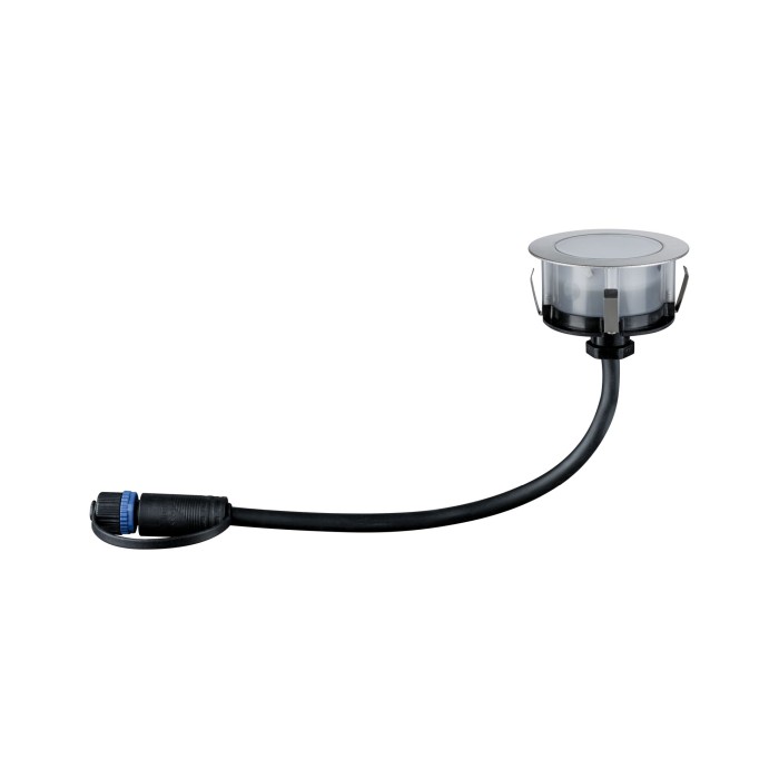 Spot de pardoseală Plug & Shine LED, Smart Home Zigbee, RGBW, IP67, RGBW, 2W, inox [2]