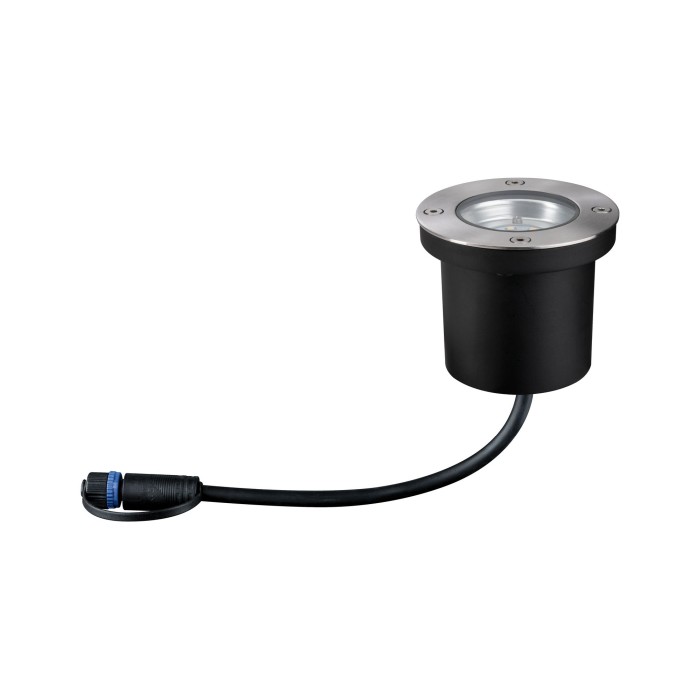Spot de pardoseală P&S IP65 3000K 24V 3,6W 300lm, rotund, inox [4]