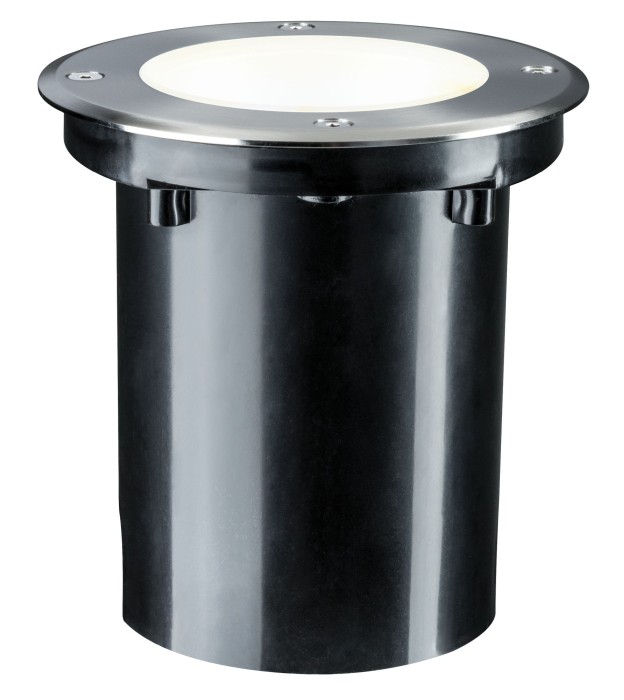 Spot de pardoseală. P&S, IP67 609lm 3000K 6W 24V 20° orientabil 20°, argintiu, metal [2]