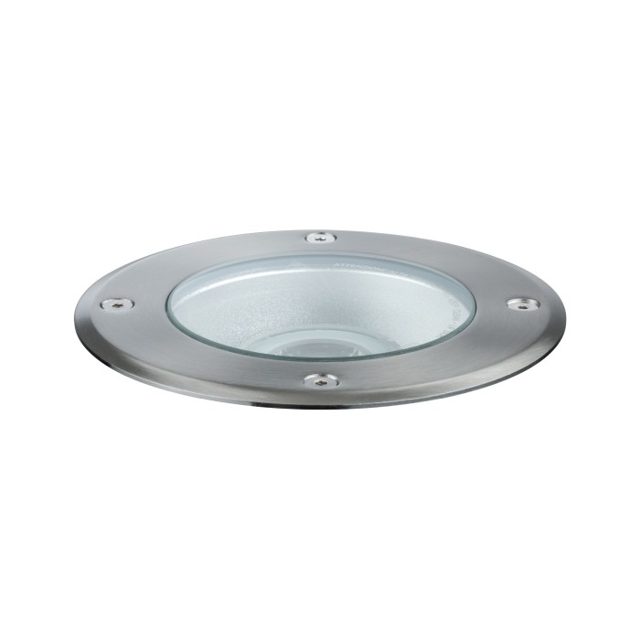 Spot de pardoseală. P&S, IP67 609lm 3000K 6W 24V 20° orientabil 20°, argintiu, metal [3]