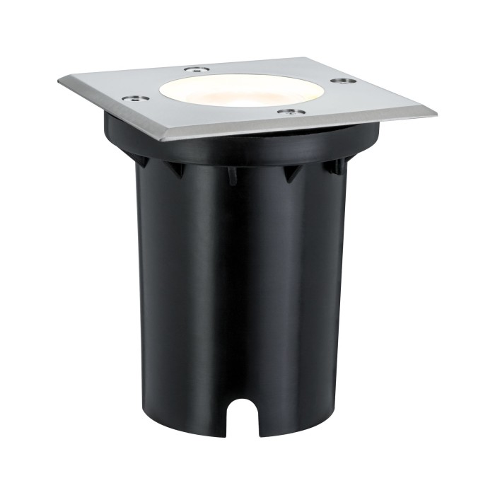 Spot de pardoseală Special IP67 pătrat GU10 3,5W 230V 108x108mm inox [1]