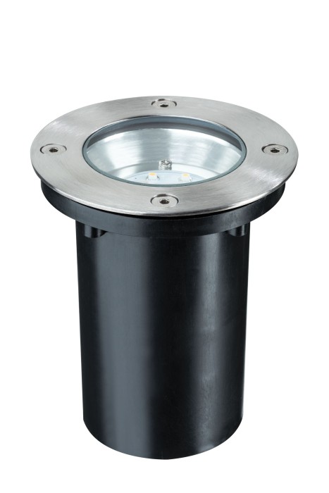 Spot de pardoseală Special rotund LED 1,2W 2700K 230V 110mm inox [2]