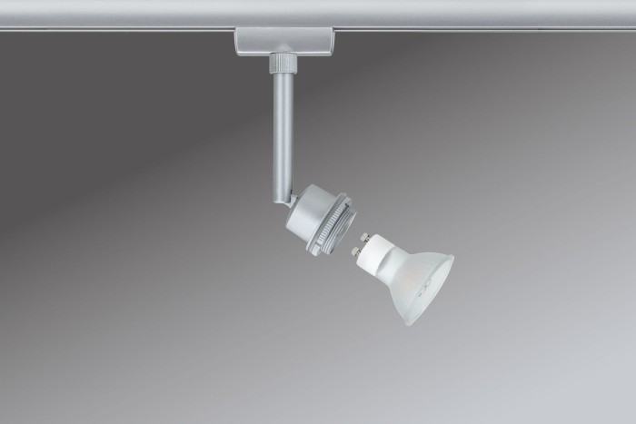 Spot Decosystems URail LED 1x3,5W GZ10 230V crom mat, metal [2]