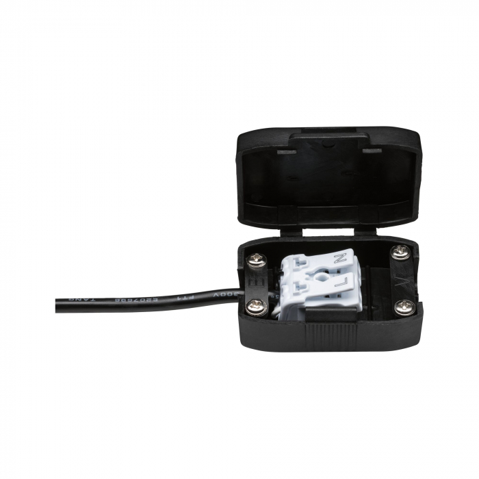Spot incastrabil Cole Coin, IP44, patrat, 88x88mm, 6W, 470lm, 230V, flux luminos variabil in 3 pasi, 2700K, negru [6]