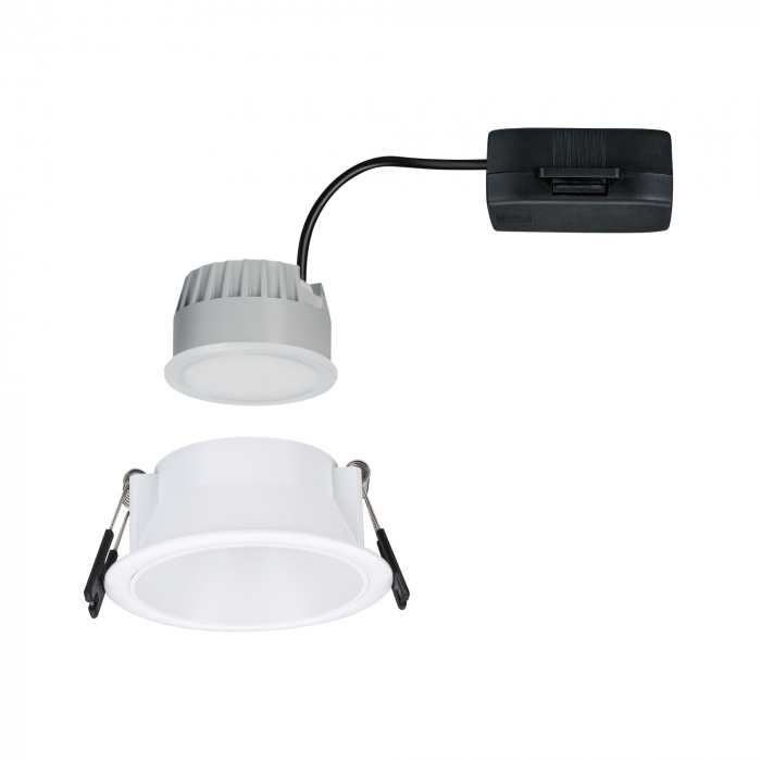 Spot încastrabil Cole LED, IP44, Coin 6W, 470lm, 230V, 2700K, alb, cu flux luminos variabil în 3 pași [7]