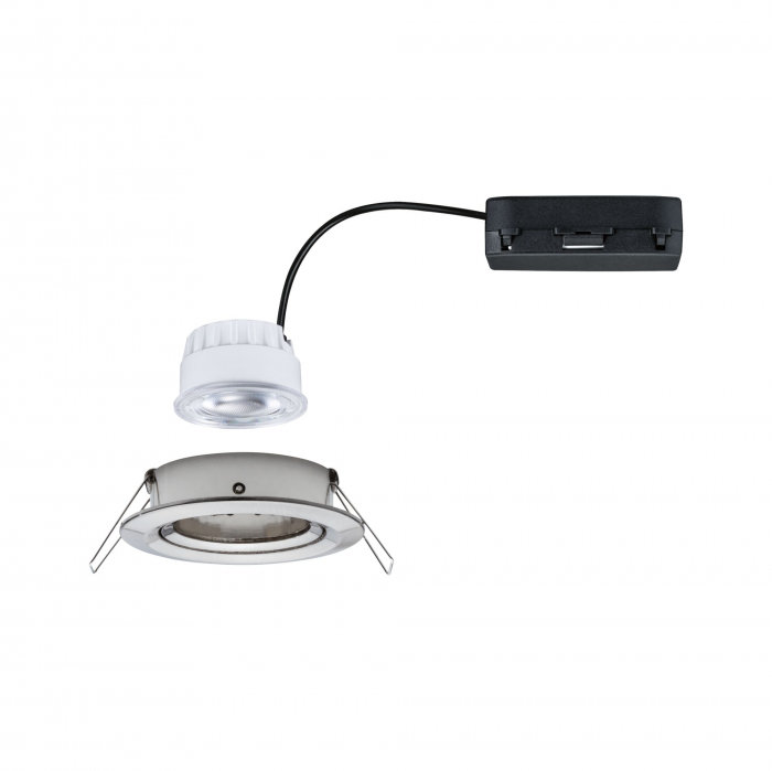 Spot încastrabil LED Nova Coin rotund, 84mm, 50°, 2,8W, 505lm, 230V,  4000K, metal mat [5]