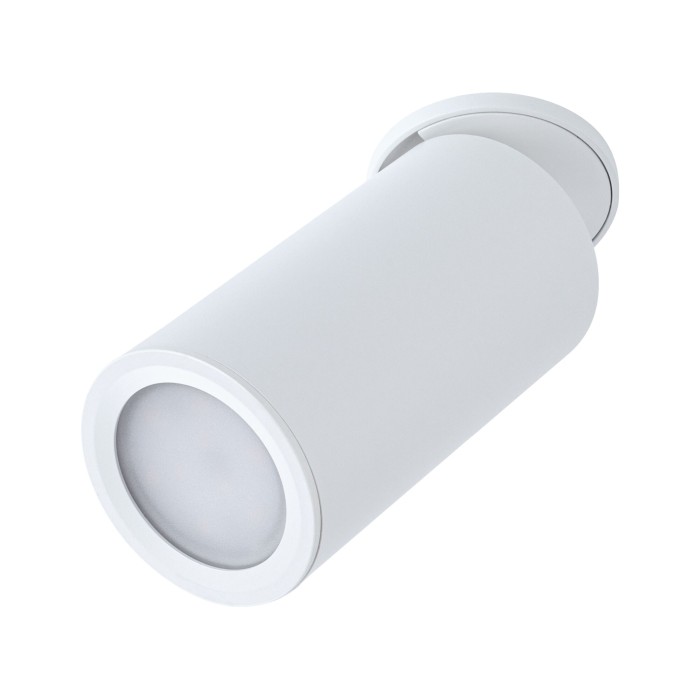 Spot încastrabil LED Turnal, rotund, 60mm, 90° Coin 6W, 2700K, alb mat, cu flux luminos variabil în 3 pași [5]