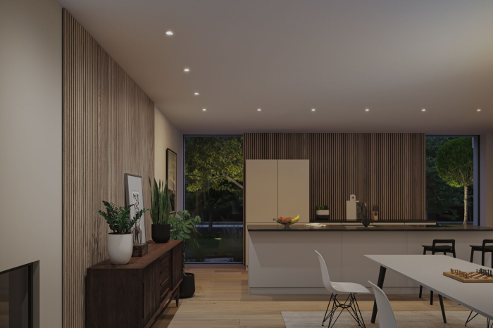 Spot încastrabil LED White Select Viona, IP65, rotund, 85mm, 25°,  6W, 520lm, 230V,  2700 - 4000K negru mat-crom mat-alb mat [5]