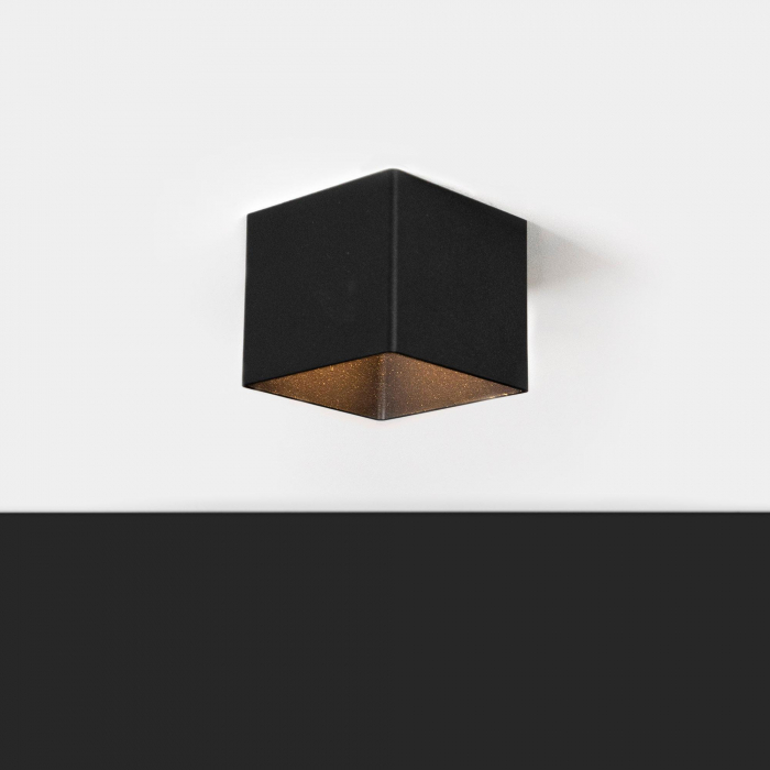 Spot încastrabil SLC Design Blocky, negru, 9W, 3000K [10]