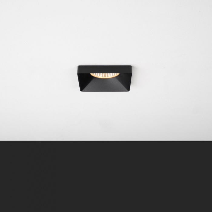 Spot încastrabil SLC Design Squary, negru, 9W, 3000K [9]