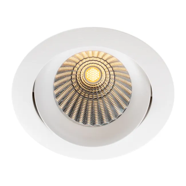 Spot încastrabil SLC DL04, rotund, 83mm, 2700K, alb, IP54, flux luminos variabil [2]