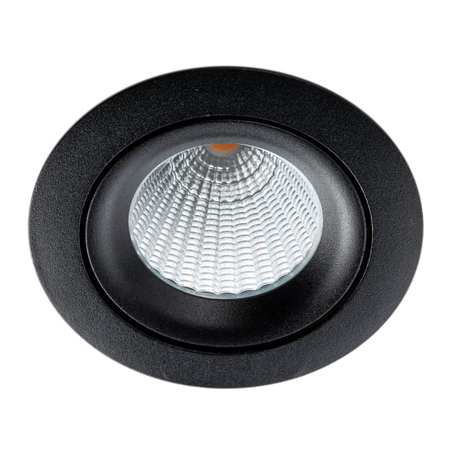 Spot încastrabil SLC DL04, rotund, 83mm, 2700K, negru, IP54, flux luminos variabil [4]