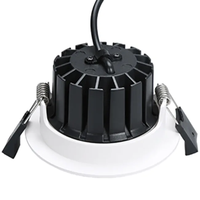 Spot încastrabil SLC DL04, rotund, 83mm, 2700K, negru, IP54, flux luminos variabil [8]