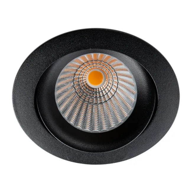 Spot încastrabil SLC DL04, rotund, 83mm, 2700K, negru, IP54, flux luminos variabil [5]