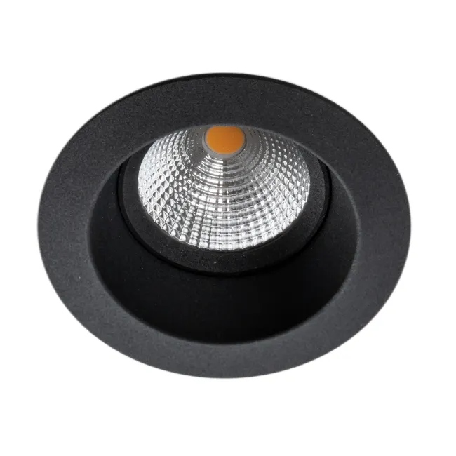Spot încastrabil SLC ONE SOFT, negru mat, 2700K, CRI90, IP44, 36° [3]