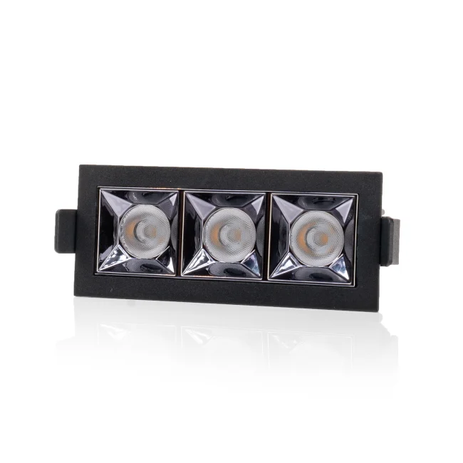 Spot încastrabil SLC Pixel X3, 2700K, negru [2]