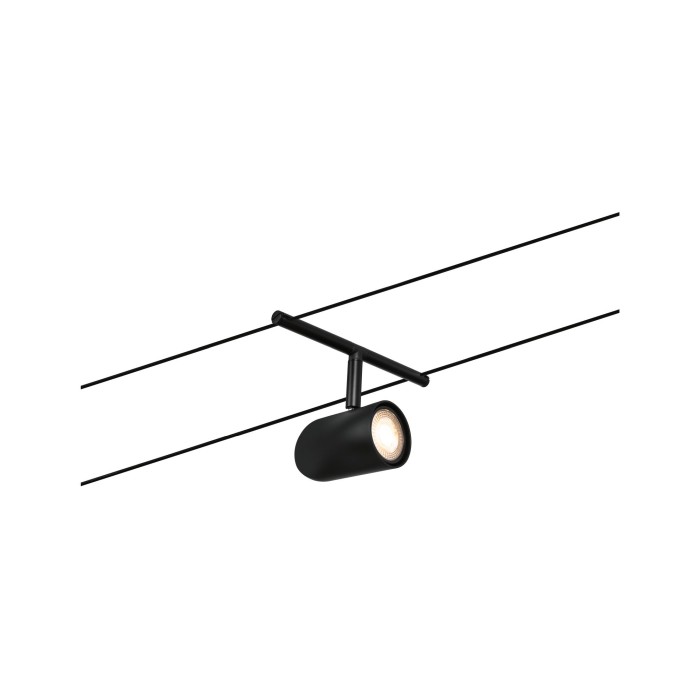 Spot individual Cup GU5,3, max. 10W, 12V, negru mat-crom [3]