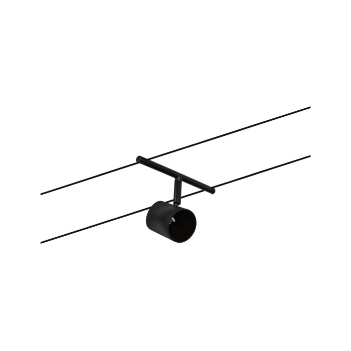 Spot individual Cup GU5,3, max. 10W, 12V, negru mat-crom [4]