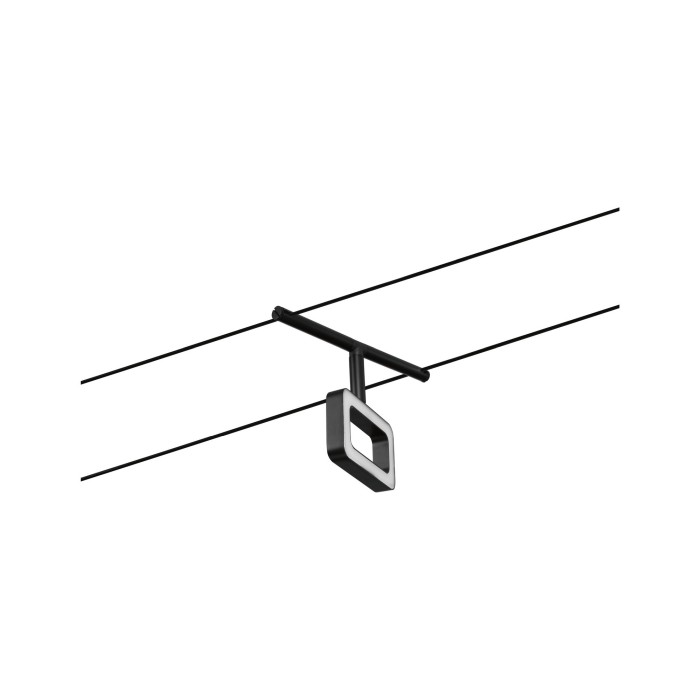 Spot individual Frame LED 400lm 4,8W 3000K  12V negru mat-crom [4]