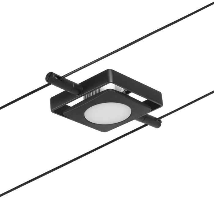 Spot individual Mac LED 450lm 4,5W 3000K  12V negru mat-crom [4]