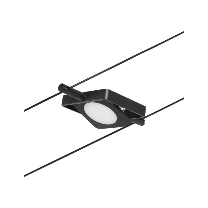 Spot individual Mac LED 450lm 4,5W 3000K  12V negru mat-crom [3]