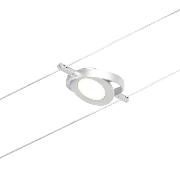 Spot individual RoundMac LED 450lm 4,5W 3000K  12V crom mat-crom [3]