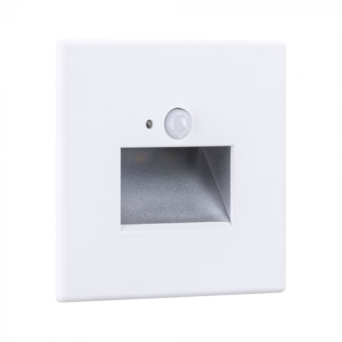 Spot LED vertical Edge Quadro, pătrat, 80x42mm, 1,2W, 25lm, 230V,  2700K, alb [2]
