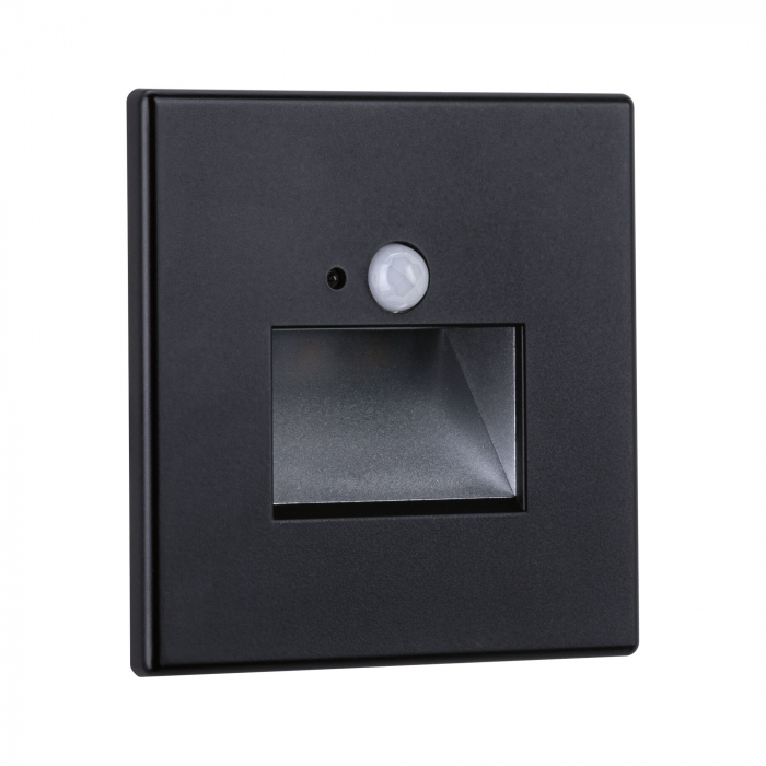 Spot LED vertical Edge Quadro, pătrat, 80x42mm, 1,2W, 25lm, 230V,  2700K, negru [2]
