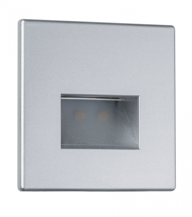 Spot LED vertical Edge Quadro, pătrat, 80x5mm, 1,2W, 50lm, 230V, 2700K, crom mat [2]