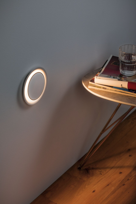 Spot LED vertical Neordic, rotund, 123mm, 2W, 30lm, 230V, 2700K, alb mat [3]