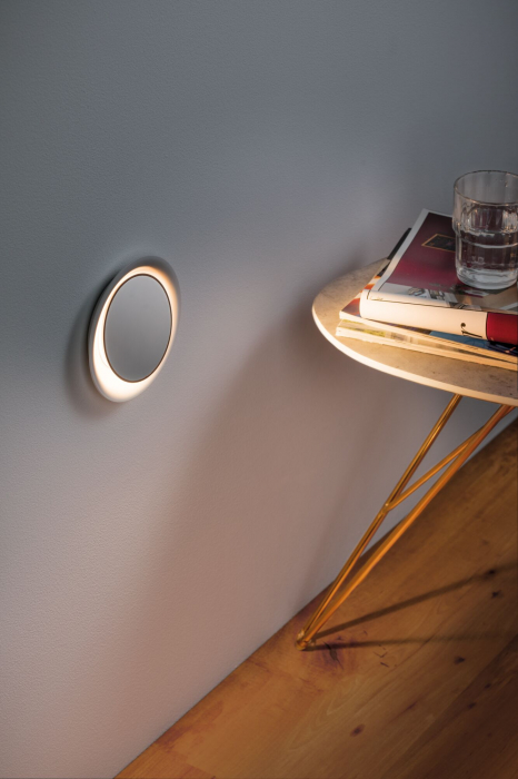 Spot LED vertical Neordic, rotund, 123mm, 2W, 30lm, 230V, 2700K, alb mat [5]