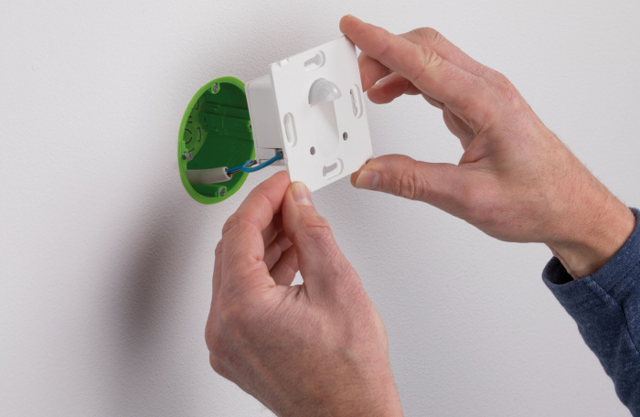 Spot LED vertical, pătrat, 78x35mm, 1,1W, 65lm, 230V, 2700K, alb [4]