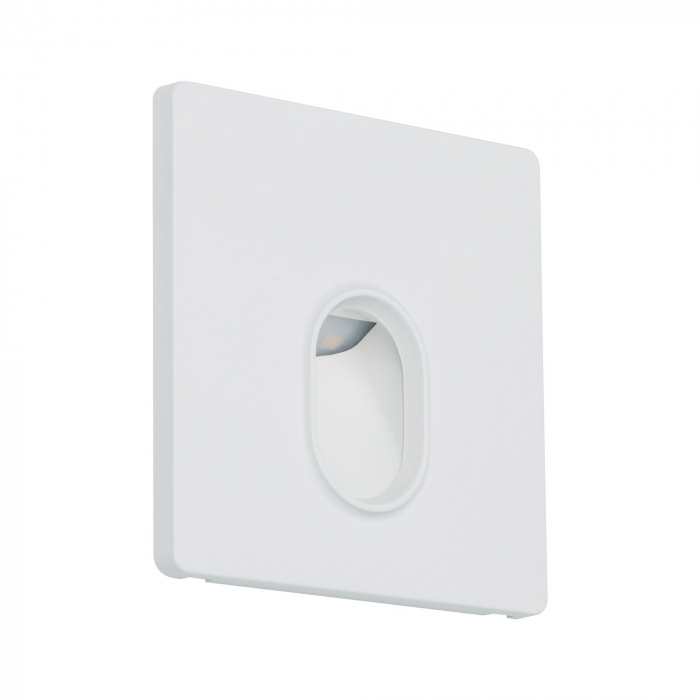 Spot LED vertical, pătrat, 78x35mm, 1,1W, 65lm, 230V, 2700K, alb [2]