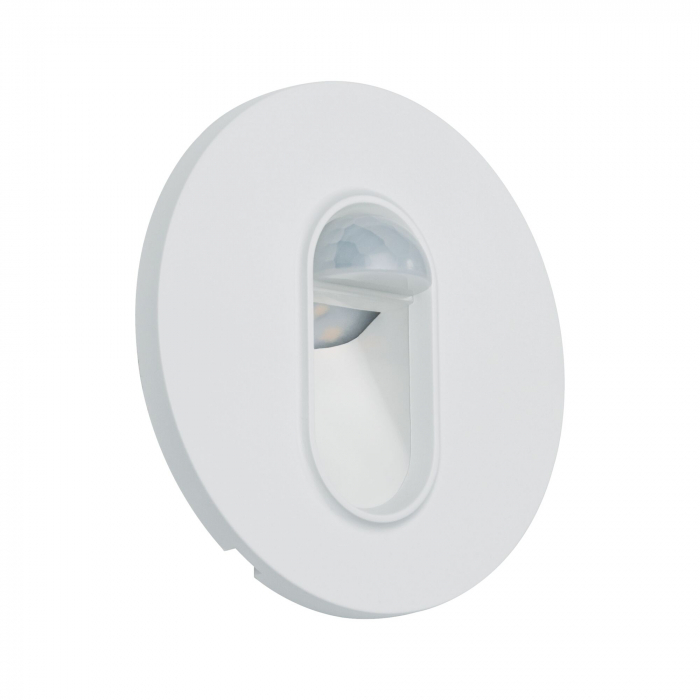 Spot LED vertical, rotund, 78mm, 1,1W, 65lm, 230V, 2700K, alb [2]