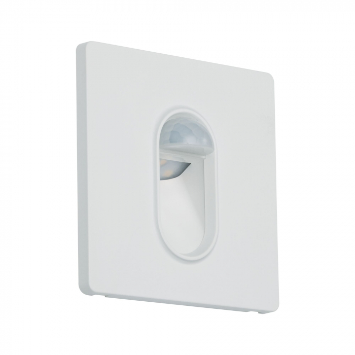 Spot LED vertical Wall, pătrat, 78x35mm, 1,1W, 65lm, 230V, 2700K, alb [2]
