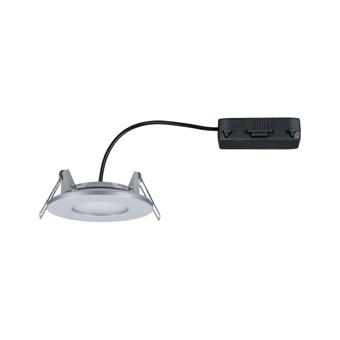Spot încastrabil Calla IP65 rotund, fix LED 1x 500lm 4000K 5W 230V crom mat [5]