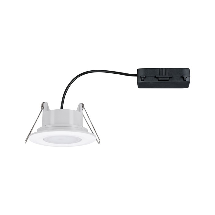 Spot încastrabil Calla IP65 rotund, orientabil LED 680lm 4000K 6W 230V alb mat [5]