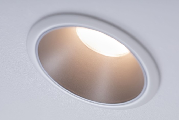Spot încastrabil Cole Coin LED 1x6,5W 2700K 230V alb/argintiu, flux luminos variabil în 3 pași [5]