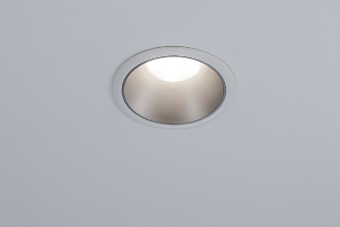 Spot încastrabil Cole Coin LED 1x6,5W 2700K 230V alb/argintiu, flux luminos variabil în 3 pași [4]