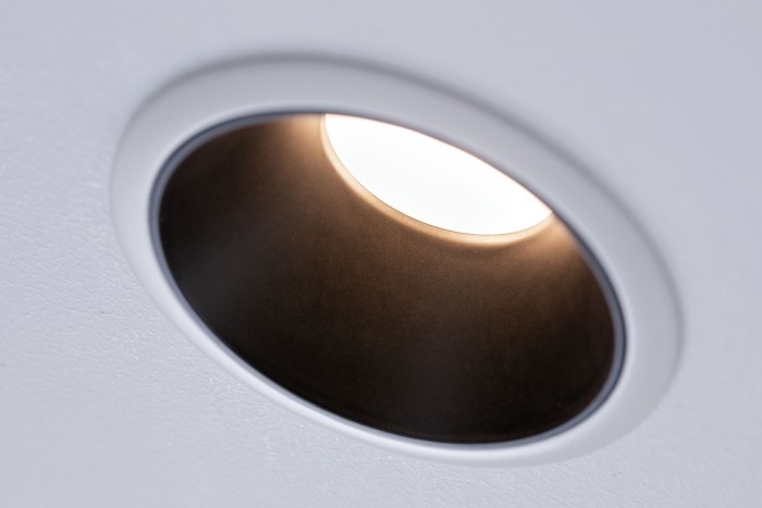 Spot încastrabil Cole Coin LED 1x6,5W 2700K 230V alb/negru mat, flux luminos variabil în 3 pași [5]