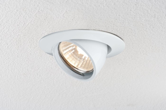 Spot încastrabil max.50W 12V GU5,3 51mm alb [2]