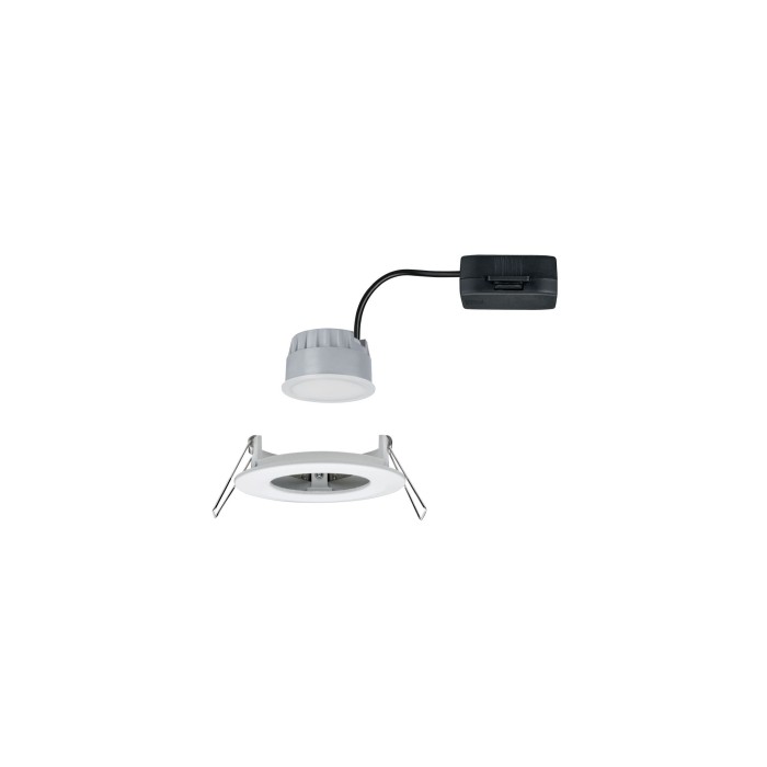Spot încastrabil Nova Coin rotund, fix LED 1x6,5W 2700K 230V alb, flux luminos variabil în 3 pași [5]