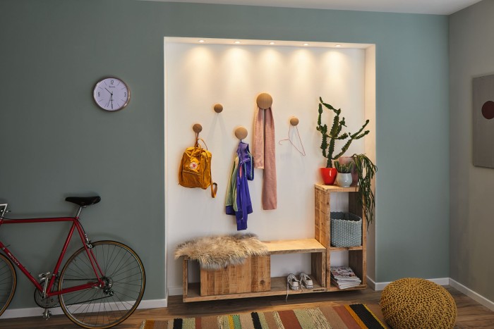 Spot încastrabil Nova mini Coin rotund, orientabil LED 1x4W 310lm alb mat [3]