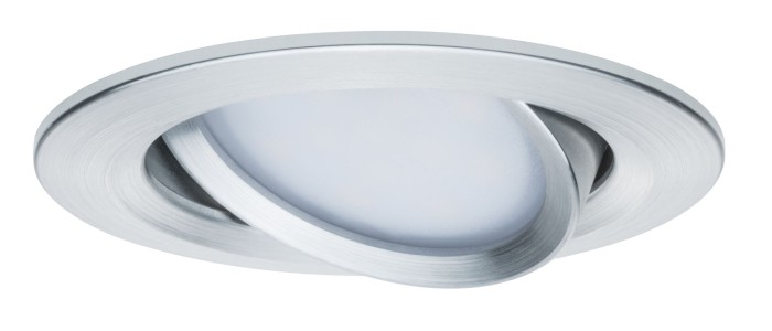 Spot încastrabil Nova Plus Coin rotund, orientabil LED 1x6,8W 2700K 230V 51mm aluminiu, cu flux luminos variabil [2]