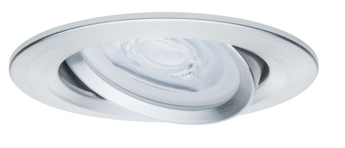 Spot încastrabil Nova rotund orientabil max. 35W 230V GU10 51mm aluminiu [2]