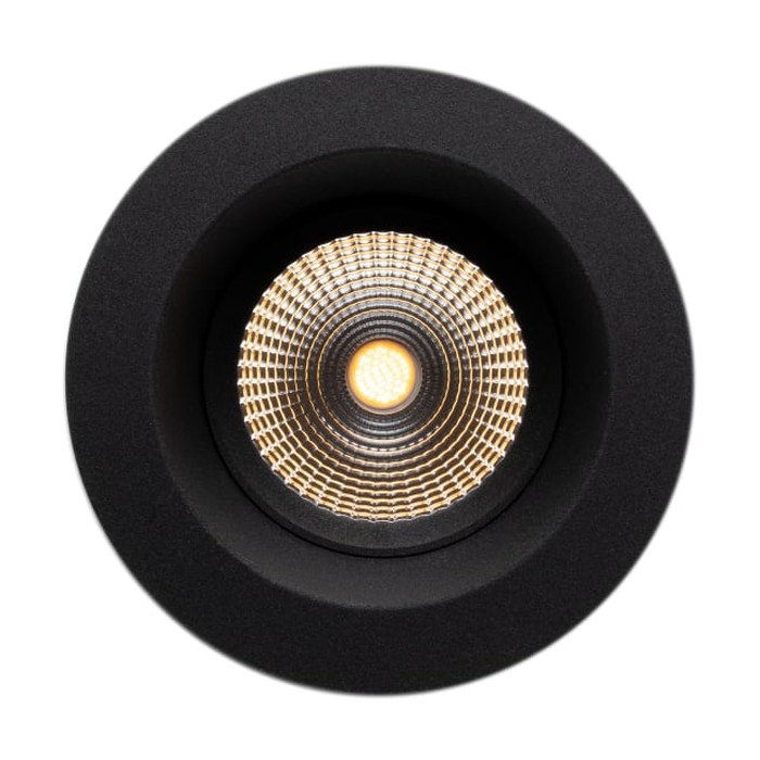 Spot încastrabil SLC ONE SOFT, negru mat, 3000K, CRI90, IP44, 36° [2]