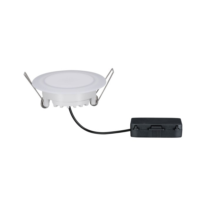 Spot încastrabil Suon IP44 1x6,5W 230V 2700K cu flux luminos vatiabil, satin [4]