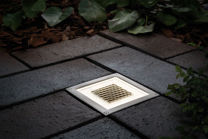 Spot pardoseală solar Cube IP67 LED 1x0,24W 100x100mm inox-plastic [3]