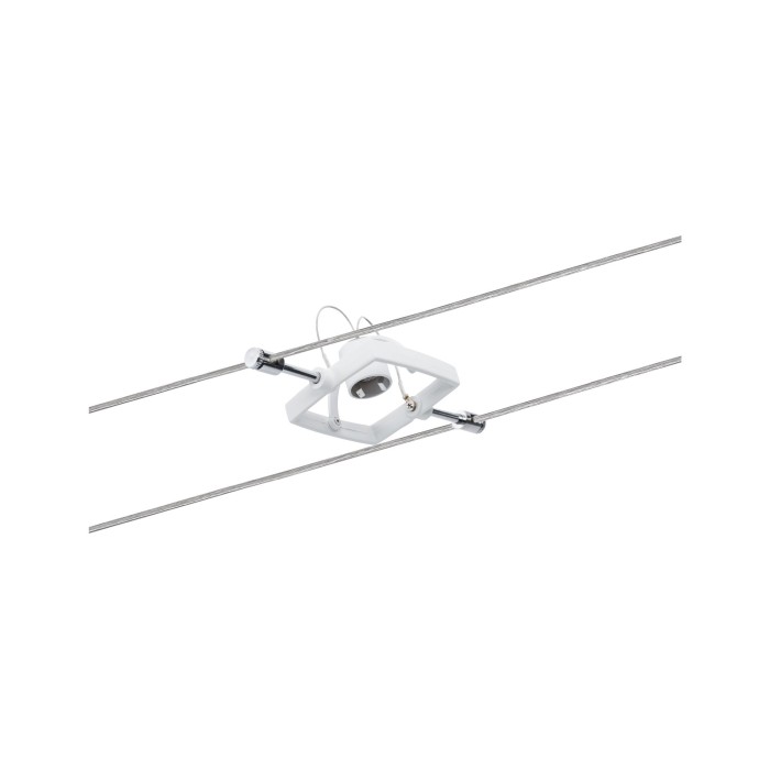 Spot pe cablu MacII max 1x10W GU5,3 alb 12V metal/plastic [2]